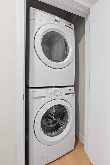 In-unit laundry